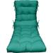 RSH DÃ©cor Indoor Outdoor Tufted Chaise Lounge Chair Replacement Cushion Choose Color (Cancun)