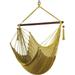 Caribbean Hammock Chair with Footrest - 40 inch - Soft-Spun Polyester - (Olive)