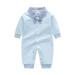 LYCAQL Baby Bodysuit Baby Boys Long Sleeve Born To Crawl Off Roading Cute Bodysuit Baby Romper Boy Clothes 9-12 Months (H 3-6 Months)