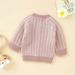 Aayomet Girls Pullover Sweater Sweater Hoodies Warm Tops Toddler Outerwear Jacket Coat Outfit Clothes (Pink 9-12 Months)