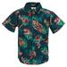 Jurassic World Park T-Rex Toddler Boys Hawaiian Button Down Shirt Toddler to Big Kid