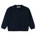 Shldybc Baby Days Savings! Toddler Baby Boys Girls Cardigan Baby Button-Down Basic Crew Neck Solid Color Cardigan Children s Sweater Girls Cardigans on Clearance( Navy 12-18 Months )