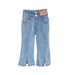 HIBRO Loose Leggings Girls Girls Toddler Clothes 2t Toddler Girls Summer Strap Jeans Elastic Slim Vintage Casual Flared Jeans Trousers Daily Wearing