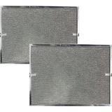 (2 Pack) Air Filter Factory Compatible with 99010244 S99010244 Range Hood Aluminum Mesh Grease Filters