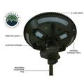 Overland VCL 15049901 Universal UFO Solar Light Light Pods & Speaker Wild Land Camping Gear