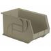 1PACK Lewisbins Hang and Stack Bin Stone PP 10 in PB1811-10 Stone PB1811-10 Stone ZO-G4460014