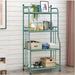 Metal Storage Rack 4-Tier Shelf Organizer Bathroom Bedroom Kitchen Shelves Stand