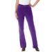 Plus Size Women's Stretch Corduroy Bootcut Jean by Woman Within in Radiant Purple (Size 32 WP)