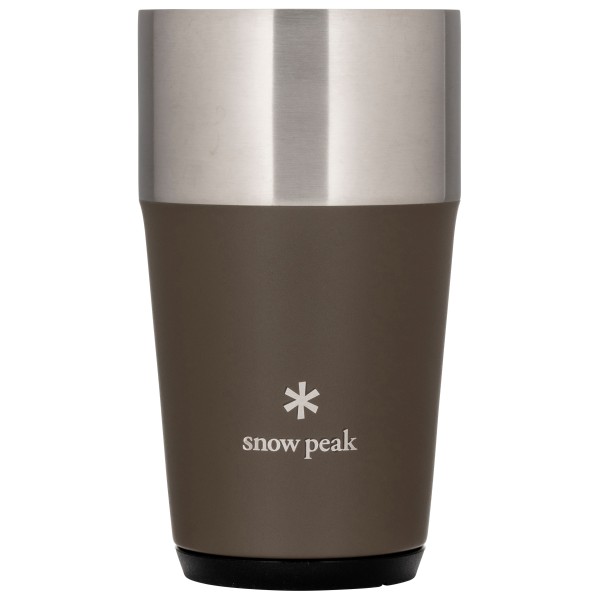 Snow Peak - Shimo Tumbler - Isolierbecher Gr 470 ml braun