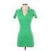 Zara Casual Dress - Mini: Green Dresses - Women's Size Small