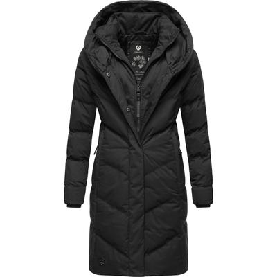 Steppmantel RAGWEAR "Natalka", Damen, Gr. XXXL (46), schwarz, Außenmaterial: 100% Polyester, Innenfutter: 100% Polyester, Wattierung: 100% Polyester, modisch, tailliert ca. Mitte Oberschenkel, Langarm Ärmel ohne Ärmelschlitz Strickbündchen, Mäntel,... Image