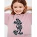 Kid's Mickey Stands Ut (Short Sleeve Graphic T-Shirt) | Pink | 13Y | UNIQLO US