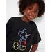 Kid's Mickey Stands Ut (Short Sleeve Graphic T-Shirt) | Black | 5-6Y | UNIQLO US
