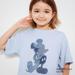 Kid's Mickey Stands Ut (Short Sleeve Graphic T-Shirt) | Light Blue | 11-12Y | UNIQLO US