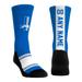 Unisex Rock Em Socks Blue Detroit Lions Throwback Jersey Custom Crew