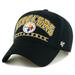 Men's '47 Black Pittsburgh Steelers Fletcher MVP Adjustable Hat