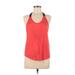 Nike Active Tank Top: Red Activewear - Women's Size Medium