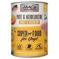 6x800g MAC's Adult Turkey & Blueberry cibo umido per cani