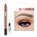 SDJMa Pearl Eyeliner Eyeshadow Pencil Metallic Eye Shadow Pen Glitter Waterproof with Pencil Sharpeners Eye Makeup for Women Girl Lip Liner Accessories
