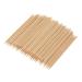 Anself 100PCS Nail Art Wood Sticks Wooden Cuticle Remover Pusher Pedicure Tool Disposable