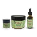 Mielle Organics Rosemary Mint Growth Oil 2 oz Strengthening Hair Masque 12 oz and Strengthening Edge Gel 2 oz For stronger and healthier hair