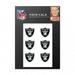 Wincraft NCAA Las Vegas Raiders Tattoo Face Cals