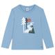 Petit Bateau Jungen Langarm-T-Shirt, Blau Azul, 3 Jahre