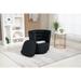 Swivel Barrel Chair Comfy Round Accent Chair with storage 360 Degree Swivel Barrel Club Chair, Leisure Arm Chair