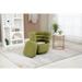 Swivel Barrel Chair Comfy Round Accent Chair with storage 360 Degree Swivel Barrel Club Chair, Leisure Arm Chair