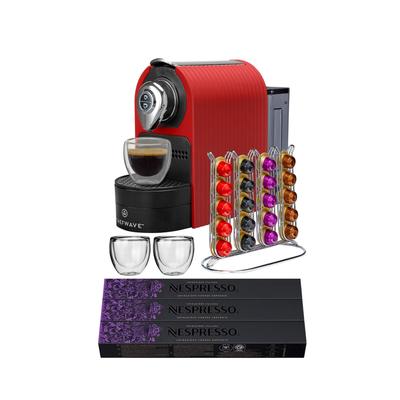 ChefWave Espresso Machine - Premium Coffee Maker w/Coffee Capsules