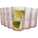 Bormioli Rocco Romantic Cooler Drinking Glass Set of 6