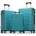 3 Piece Luggage Set ABS with TSA Lock Hard Case Expandable Spinner Wheels Luggage 20"/24"/28"