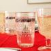 Bormioli Rocco Romantic Glass Victorian Tumbler Set of 6