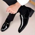 WQJNWEQ Fashion Men s Casual Pointed Comfy Leather Shoes Casual Shoes Solid Male Fall on Sale