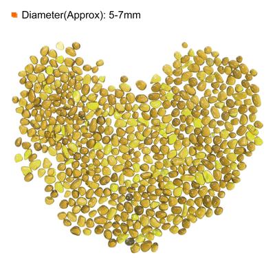 5-7mm Glass Stones Pebbles Decor for Vase Filler Aquarium