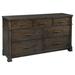 Solid Wood Five-drawer Dresser by Hekman