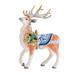 Fitz and Floyd Holiday Home Blue Deer Figurine 12.5In - N/A