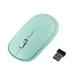 Dpisuuk Wireless Mouse Bluetooth and 2.4G Wireless Dual Modes Silent Connection Computer Mouse Optical Bluetooth Mouse for Laptop PC Desktop (Green)