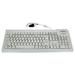 Seal Shield Medical Grade Keyboard Backlit- Quick Connect Dishwasher Safe & Anti