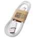 For Sony Ericsson Vivaz OEM Fast Charge Micro USB Charging Data Cable 5 Feet Non-Retail Packaging - White