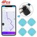 MesaSe 4Pcs Anti-lost Bluetooth Smart Tracker Pet Child Wallet Key Mini Locator GPS Finder Alarm Dog Cat Kids Car Wallet Accessories