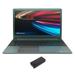 Gateway GWTN156-4GR Home/Business Laptop (AMD Ryzen 5 3450U 4-Core 15.6in 60Hz Full HD (1920x1080) AMD Vega 8 16GB RAM 512GB m.2 SATA SSD Wifi HDMI Webcam Win 10 Pro) with DV4K Dock