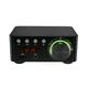 Arealer BT5.0 Digital Stereo Audio Amp 100W Dual Channel Sound Power Audio Stereo AMP USB AUX for Home Theater USB TF Players Black