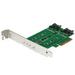 StarTech.com 3 Port M.2 SSD NGFF Adapter Card 2xSATA PCI Express 3.0