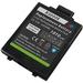 Bilot Black Replacement Battery for Vocera Communications Badge B3000: Extended Capacity. 1010 mAh