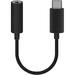 USB 3.1 Type-C Headset Jack Suitable for Google Pixel 4 USB-C to 3.5 mm Headphones Digital Connection Socket Aux-In Audio Adapter Cable Black