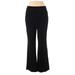 Roz & Ali Dress Pants - High Rise: Black Bottoms - Women's Size 10