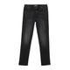 Regular-fit-Jeans S.OLIVER JUNIOR, Jungen, Gr. 158, N-Gr, grau (grau, schwarz), Denim/Jeans, Obermaterial: 99% Baumwolle, 1% Elasthan, Abriebeffekte, regular fit, Jeans, im 5-Pocket-Stil