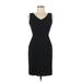 Of Mercer Casual Dress - Sheath: Black Solid Dresses - Women's Size 00