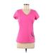 Tek Gear Active T-Shirt: Pink Activewear - Women's Size Medium